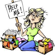 WHEN YOU WANT TO GET ORGANIZED, BUT...